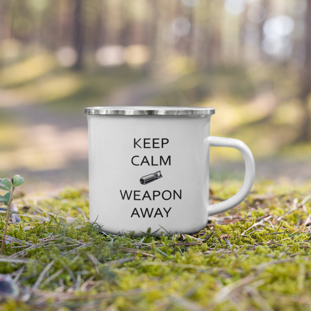 Keep Calm Weapon Away Mug