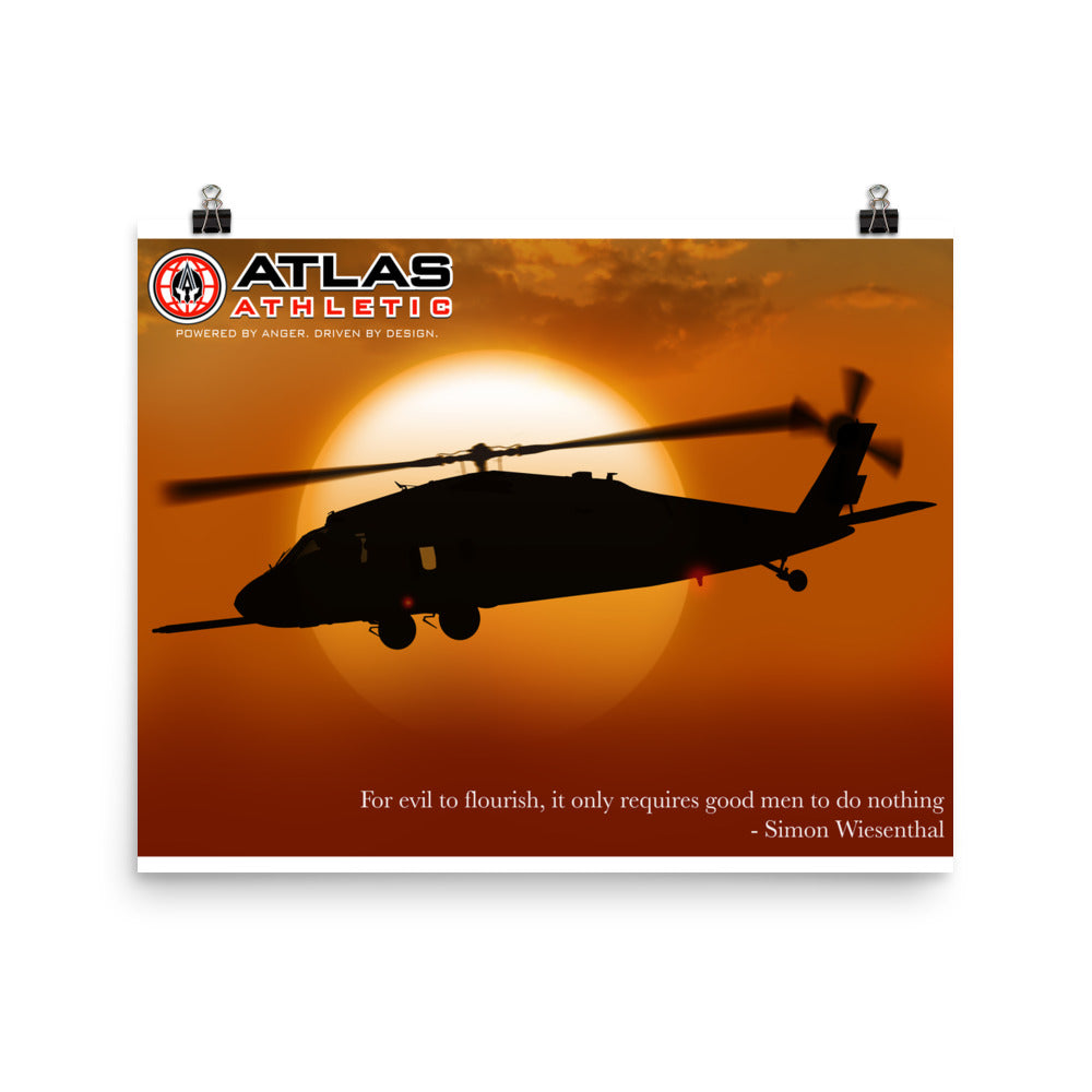 MH-60 On Approach - Atlas Athletic
