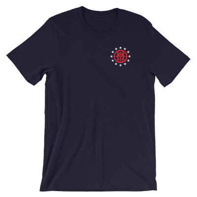 Thin Red Line - Navy Blue