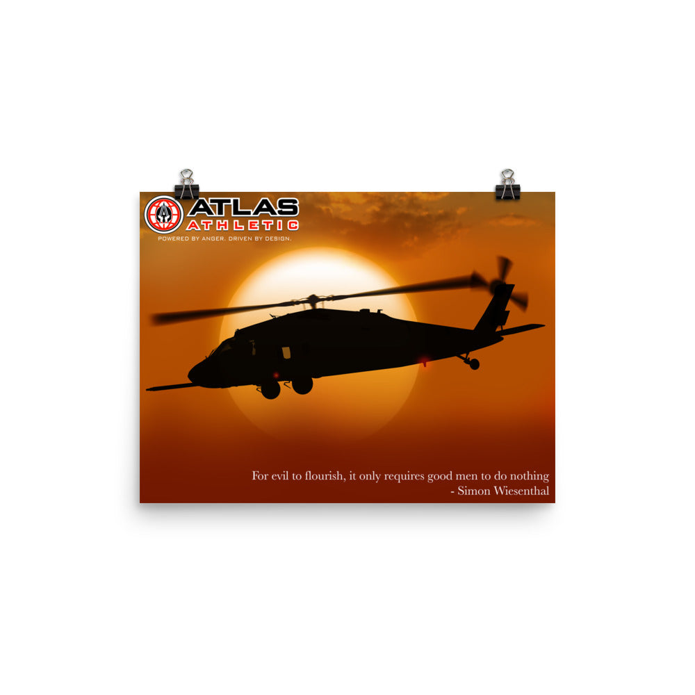 MH-60 On Approach - Atlas Athletic