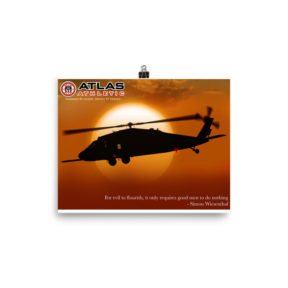MH-60 On Approach - Atlas Athletic